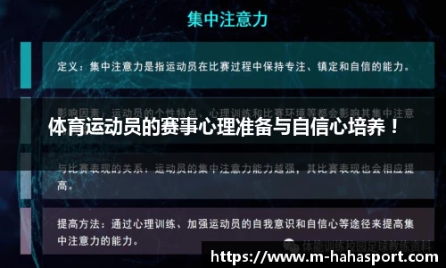 体育运动员的赛事心理准备与自信心培养 !